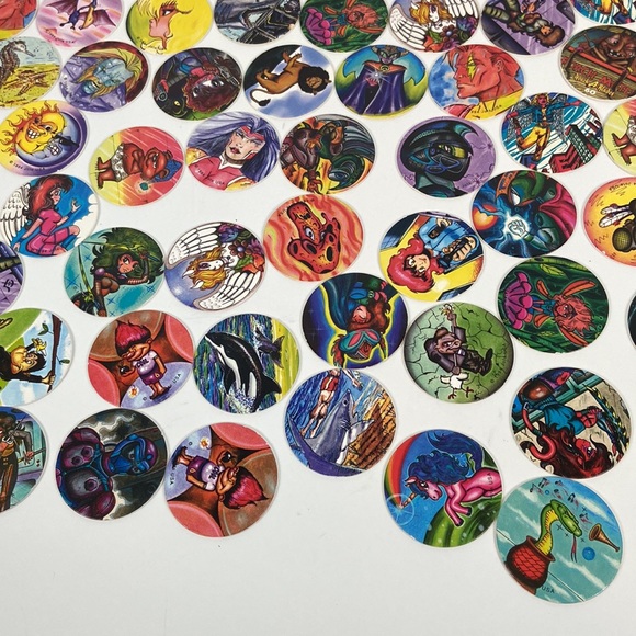 Jots and Roach A Blades Vintage lot of 95 POGS - Picture 2 of 11